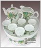 供应高档陶瓷茶具，手绘陶瓷茶具，礼品茶具，景德镇厂家销售批发，陶瓷定做