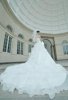 豪华拖尾婚纱 超漂亮韩版婚纱超长2米大拖 结婚婚纱