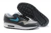 nike鞋 2013年反毛款AIR MAX87 新款男跑步鞋灰白月